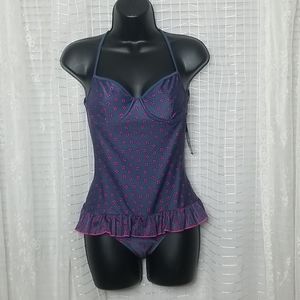 NWT Marc by Marc Jacobs Floral Ruffle Swimsuit SzM